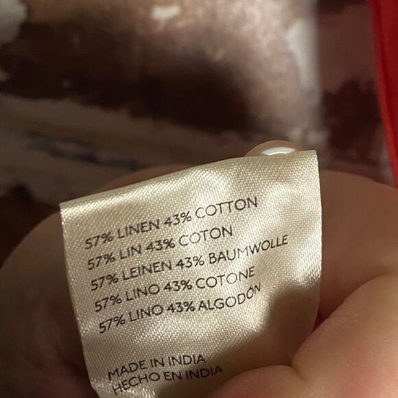 NWT Anthropologie Maeve Linen & Cotton Removable Straps Bustier Crop Top - Picture 12 of 13